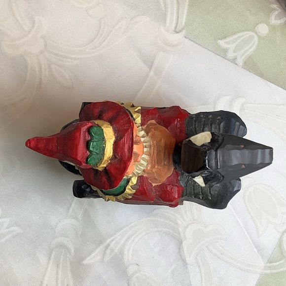 David Frykman Portfolio Santa Rides Canadian Goose 1997 Christmas 6" Tall DF1415 - Picture 7 of 9